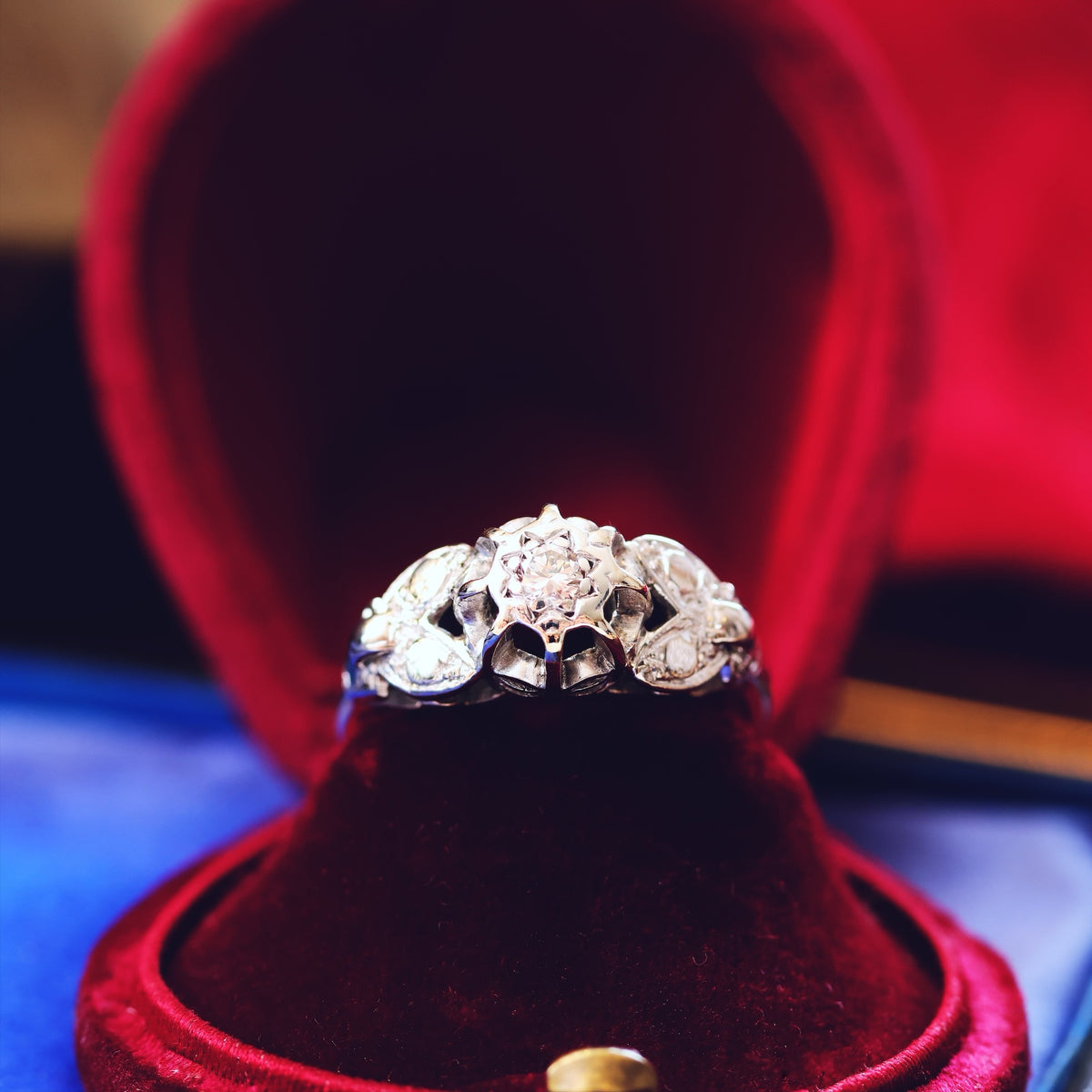 Vintage 1950's Diamond Engagement Ring