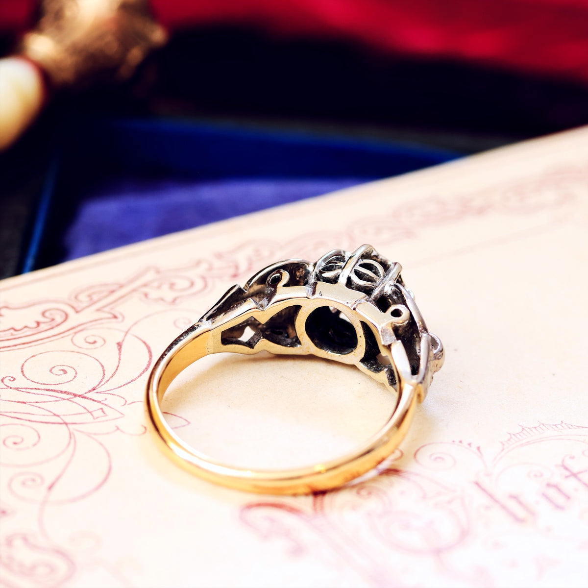 Vintage 1950's Diamond Engagement Ring