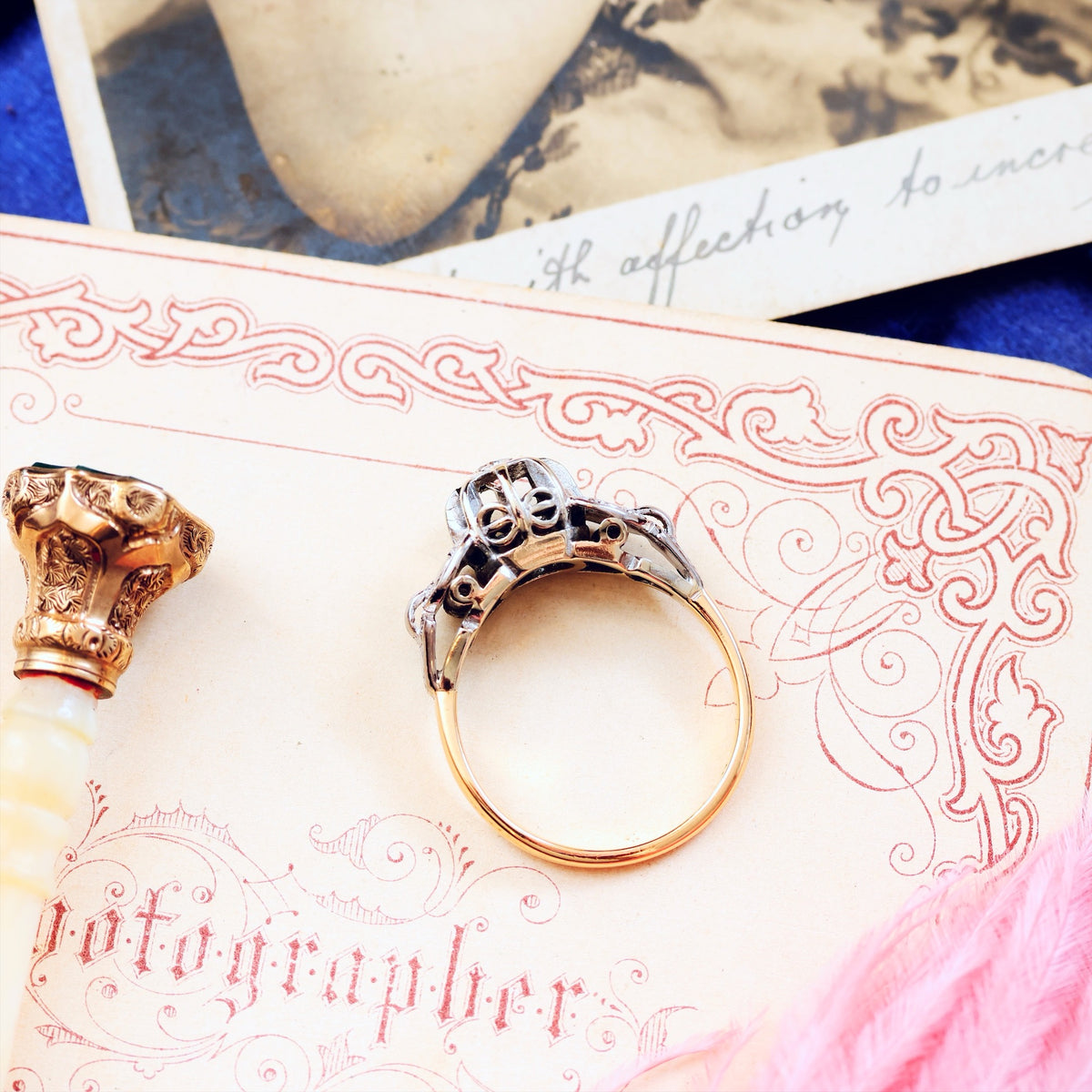 Vintage 1950's Diamond Engagement Ring
