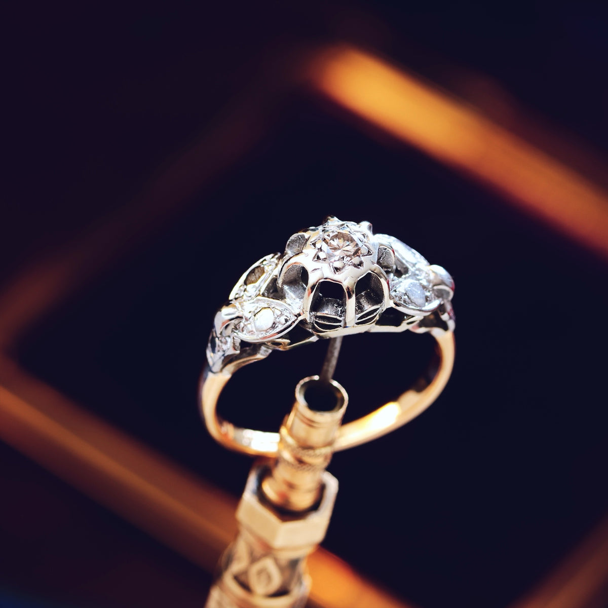 Vintage 1950's Diamond Engagement Ring