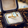 Vintage Aquamarine Gold Ring