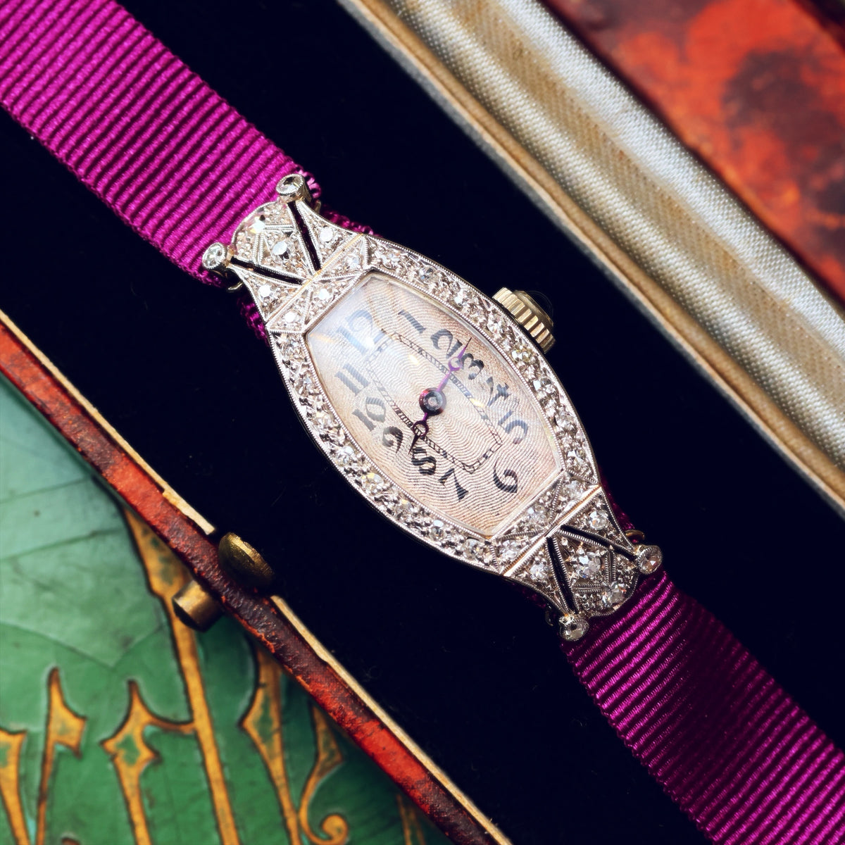 Vintage Art Deco Diamond Cocktail Watch