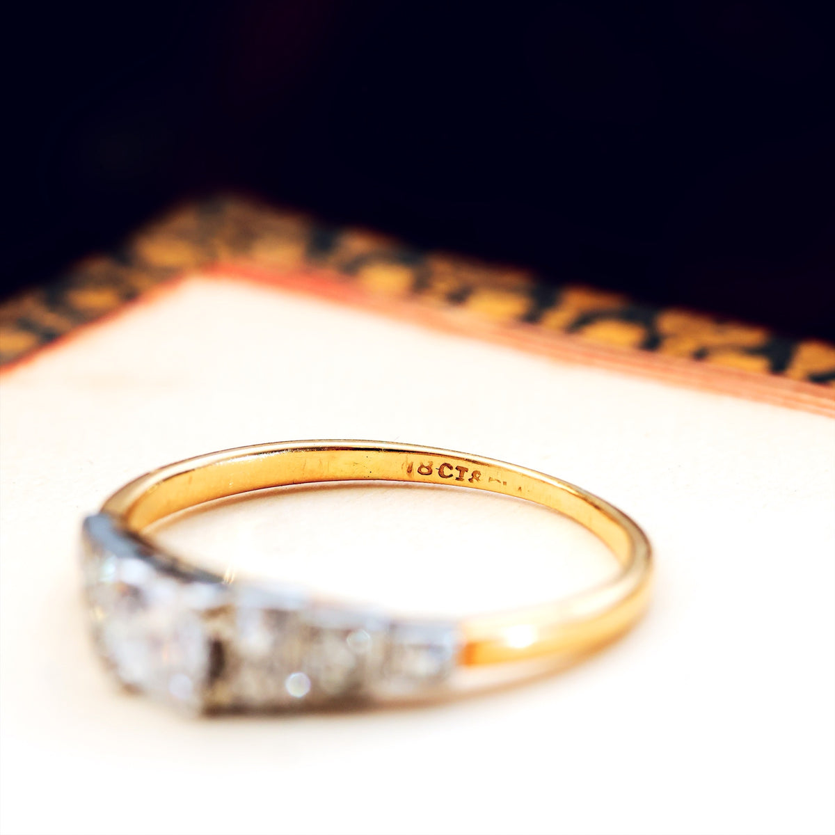 Fine Vintage Art Deco Diamond Engagement Ring