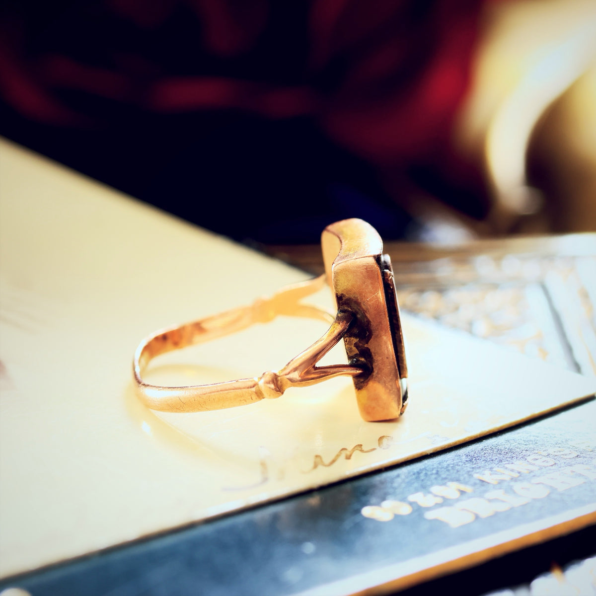 Vintage 1950's Initial 'B' Signet Ring