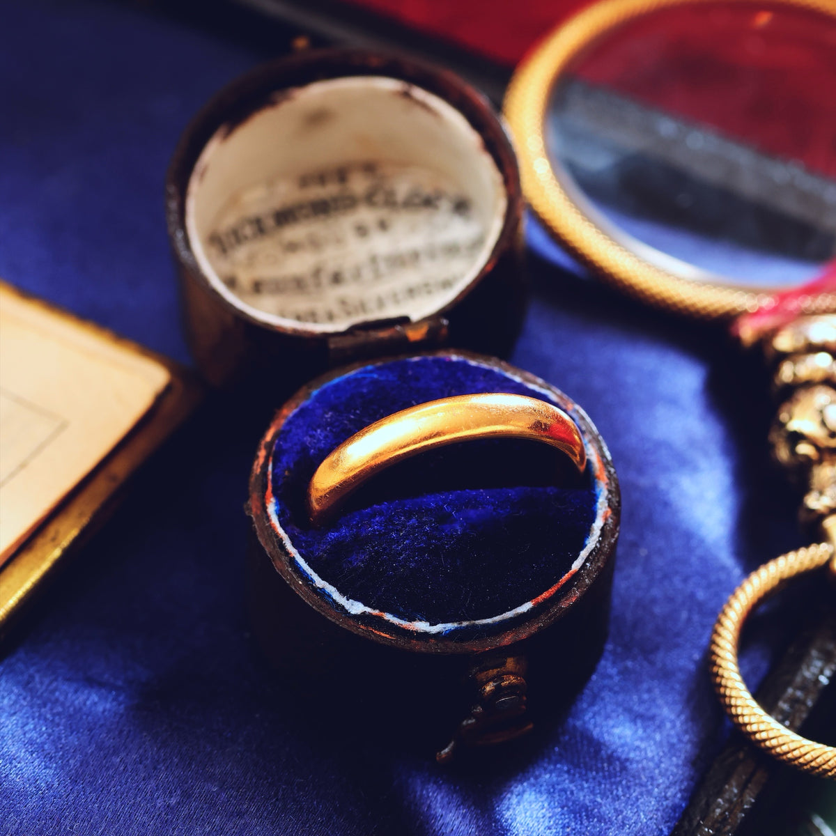 Vintage Date 1927 22ct Gold Wedding Ring