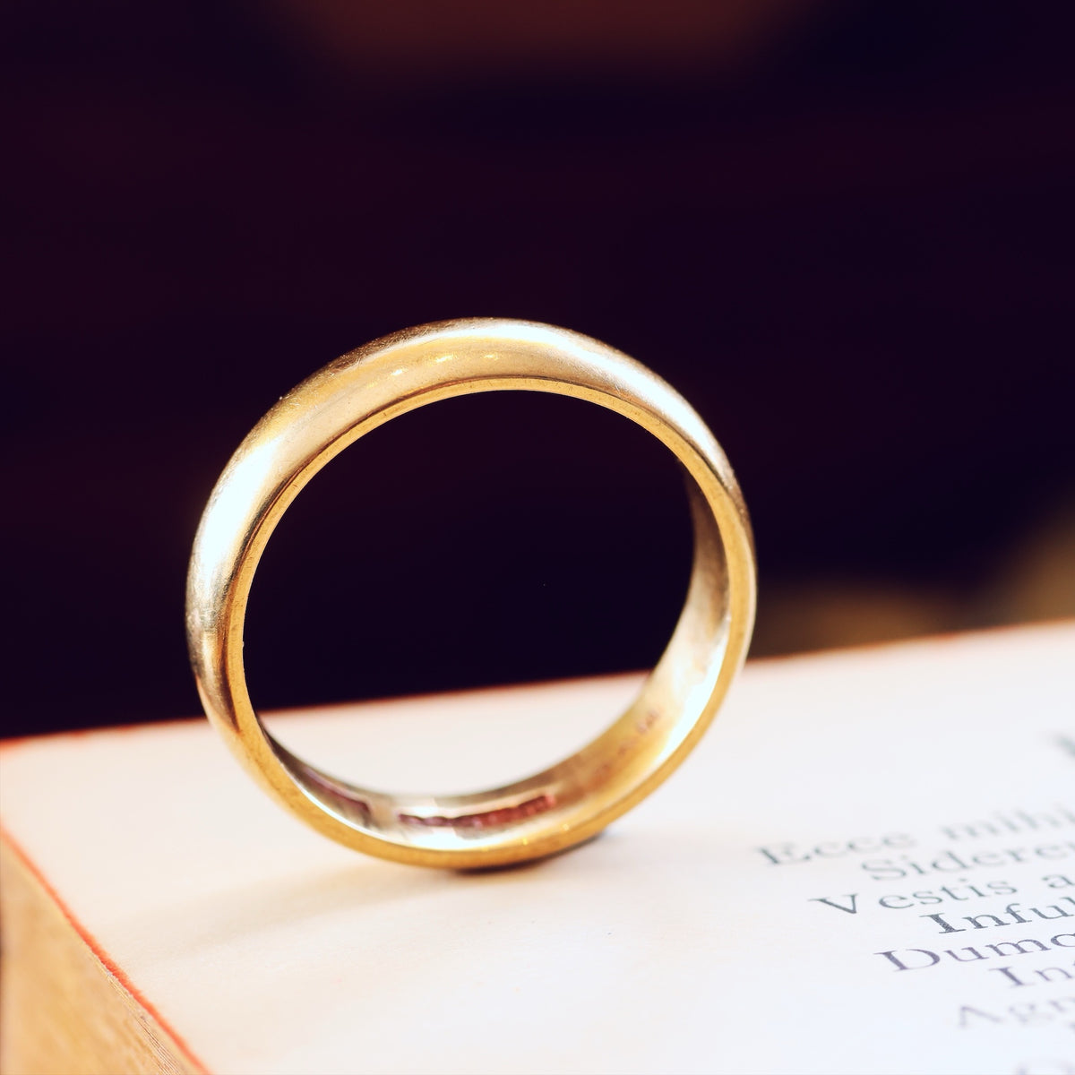 Scarce Vintage Date 1951 Men's Wedding Ring