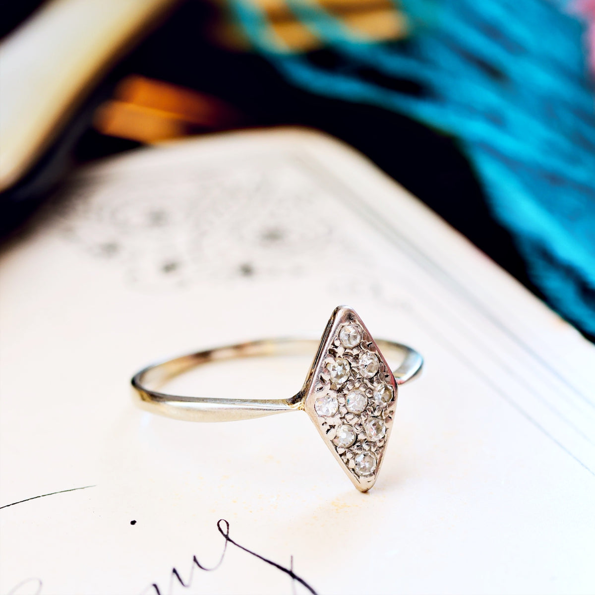 Vintage Diamond & Platinum Ring