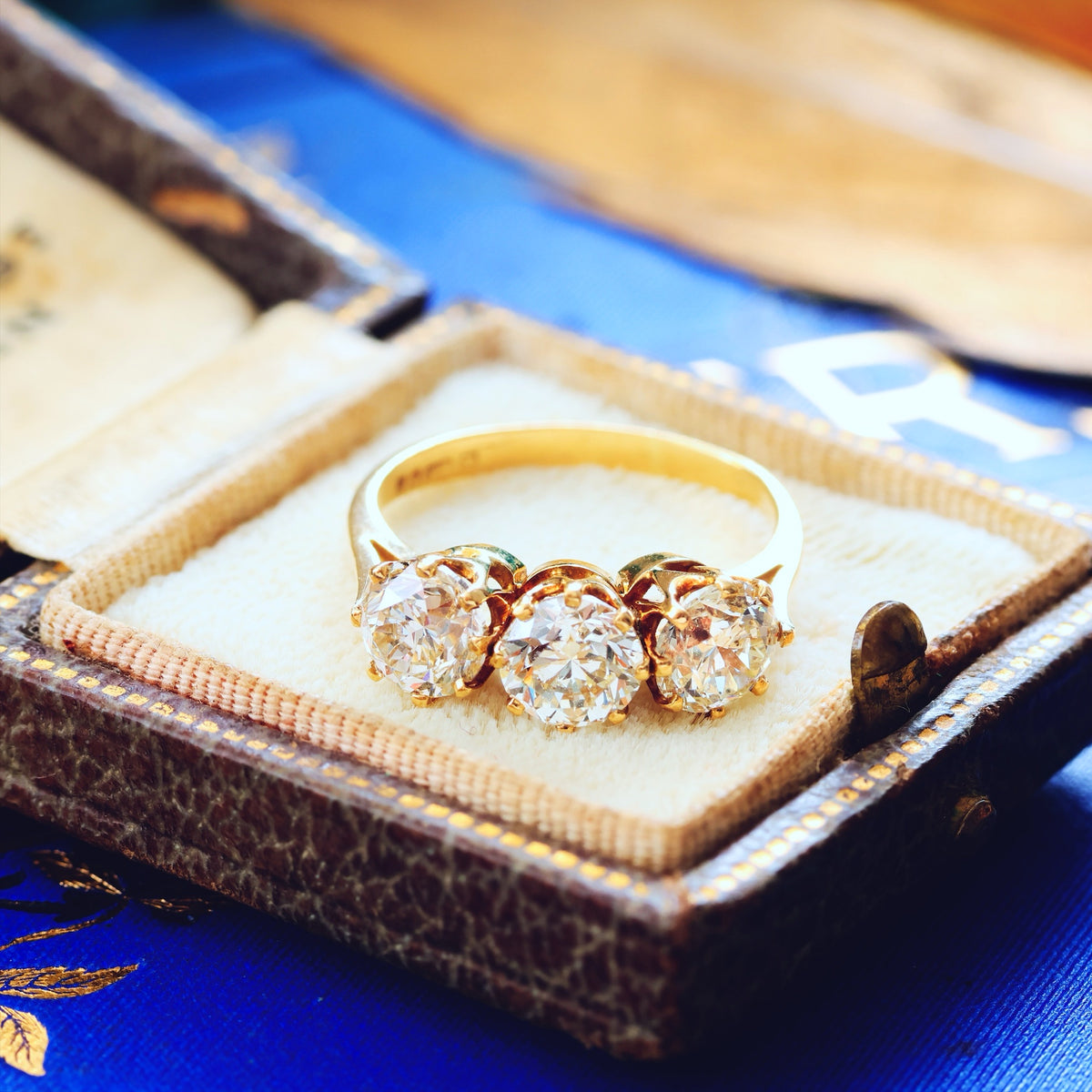 Diamond Trilogy Engagement Ring