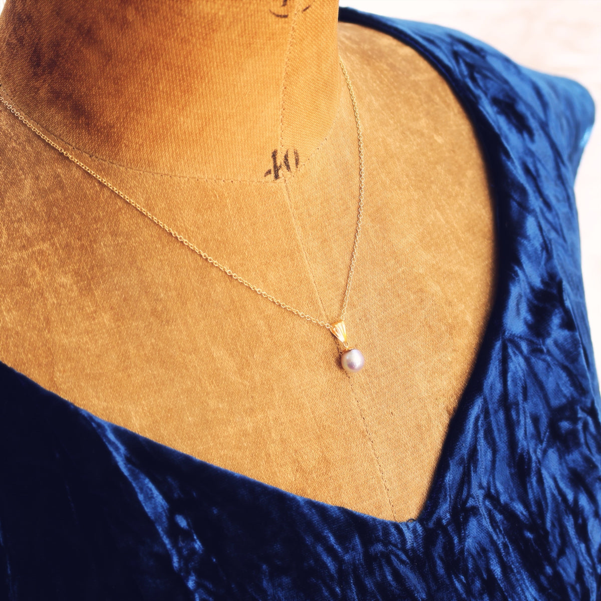 Vintage Moonglow Pearl Pendant