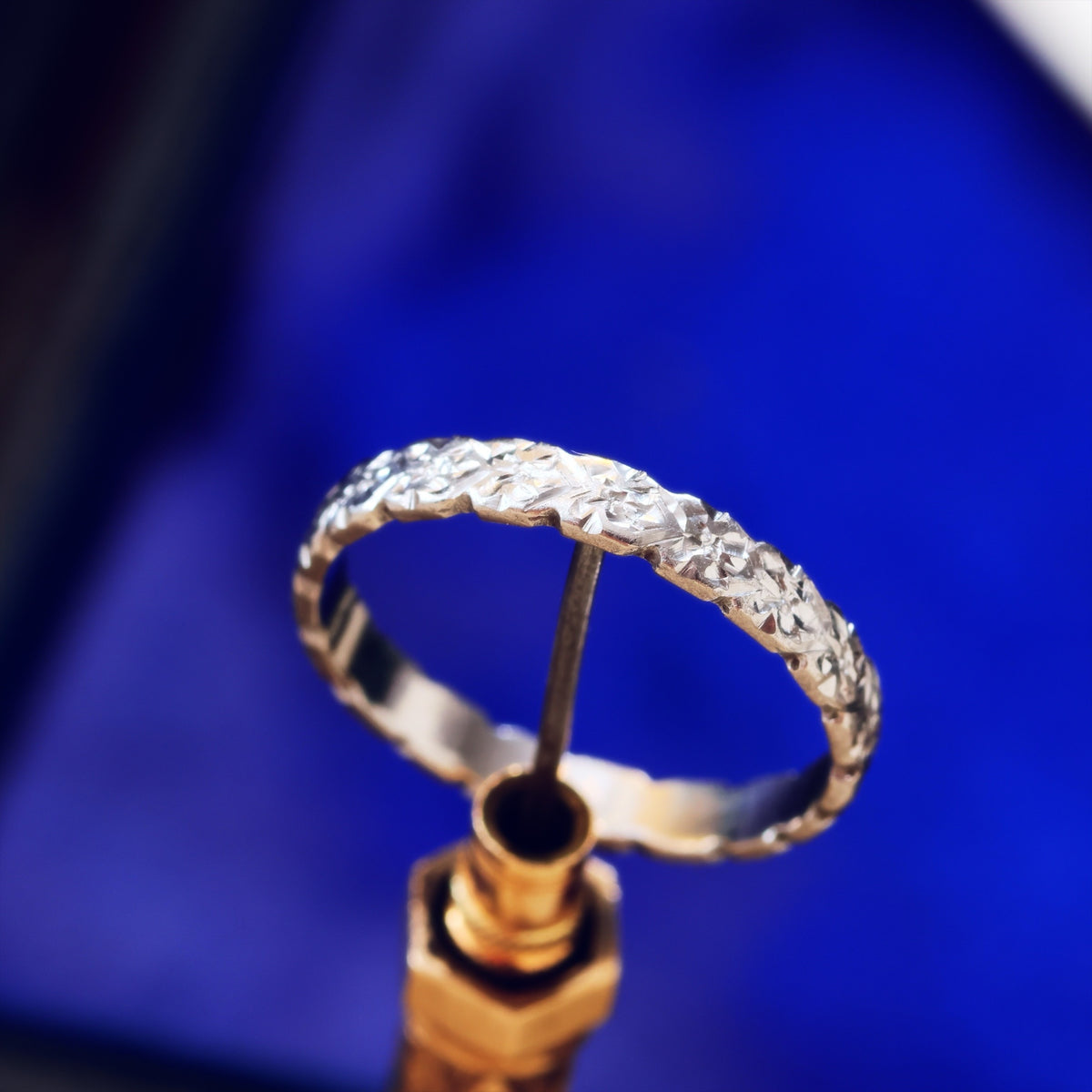 Hand Made Size 'L and a half' or '5.75' Platinum Wedding Band