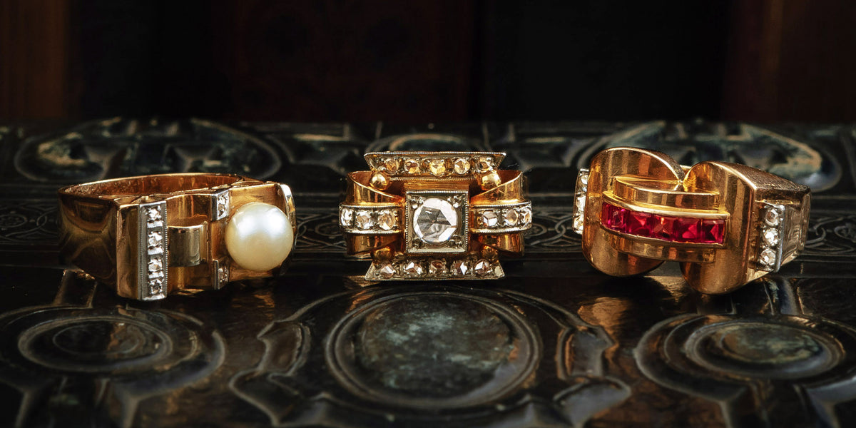 Vintage & Antique Statement Rings – Fetheray
