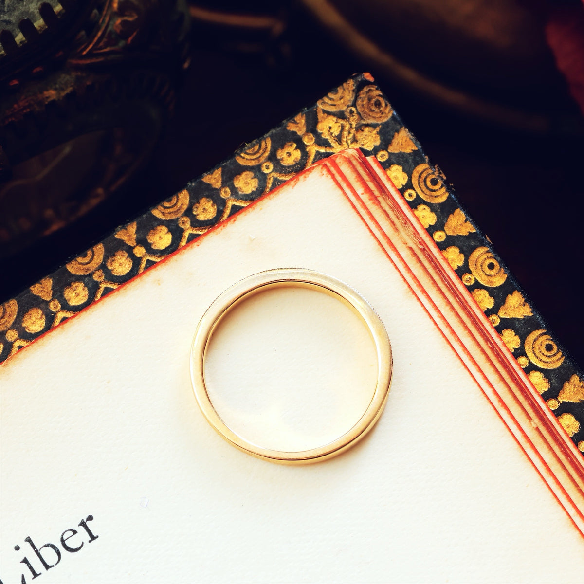 Vintage Style Diamond Half Eternity Ring