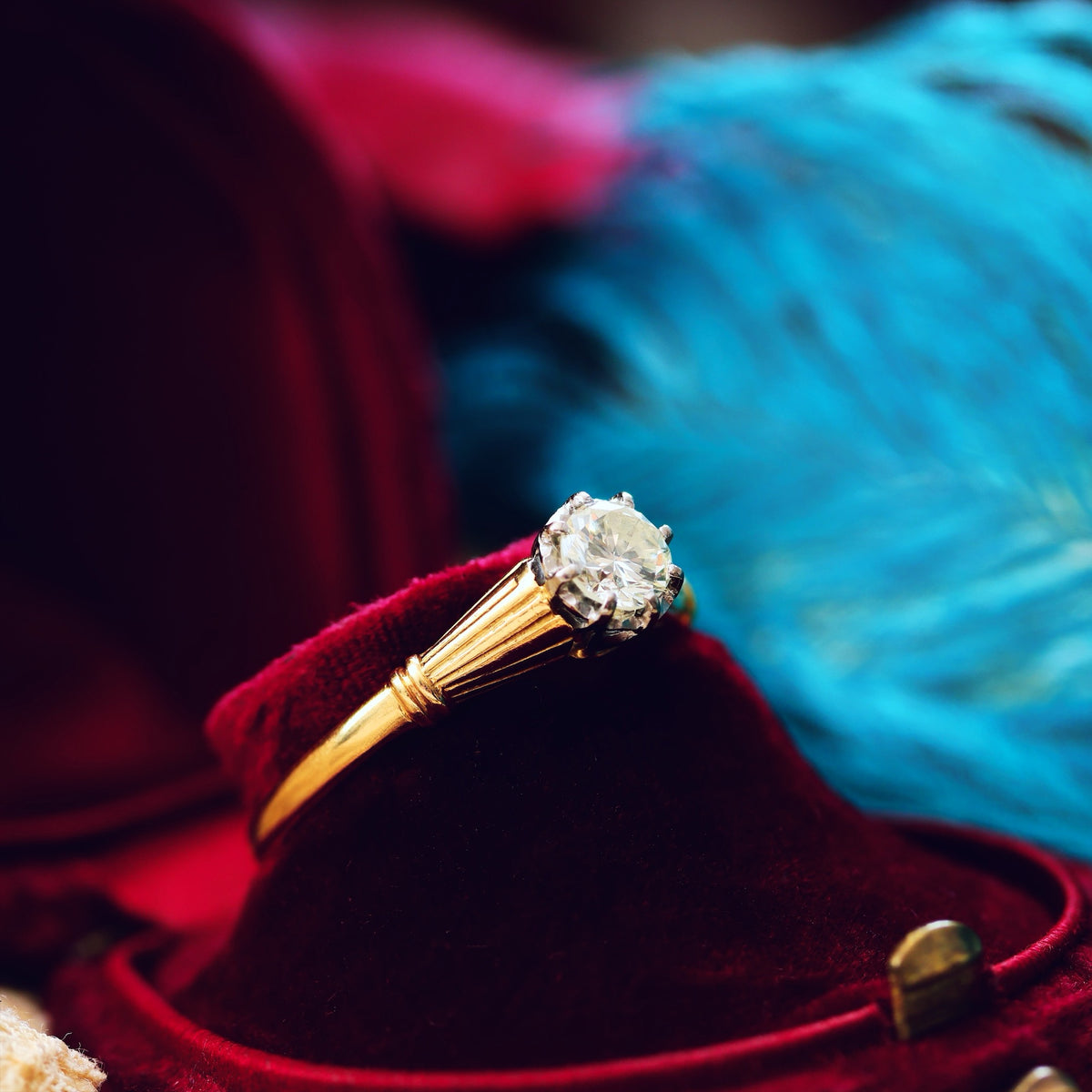 Vintage 'Tiffany' Style Diamond Engagement Ring