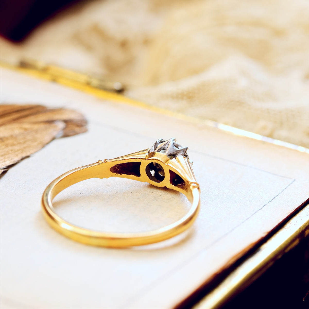 Vintage 'Tiffany' Style Diamond Engagement Ring