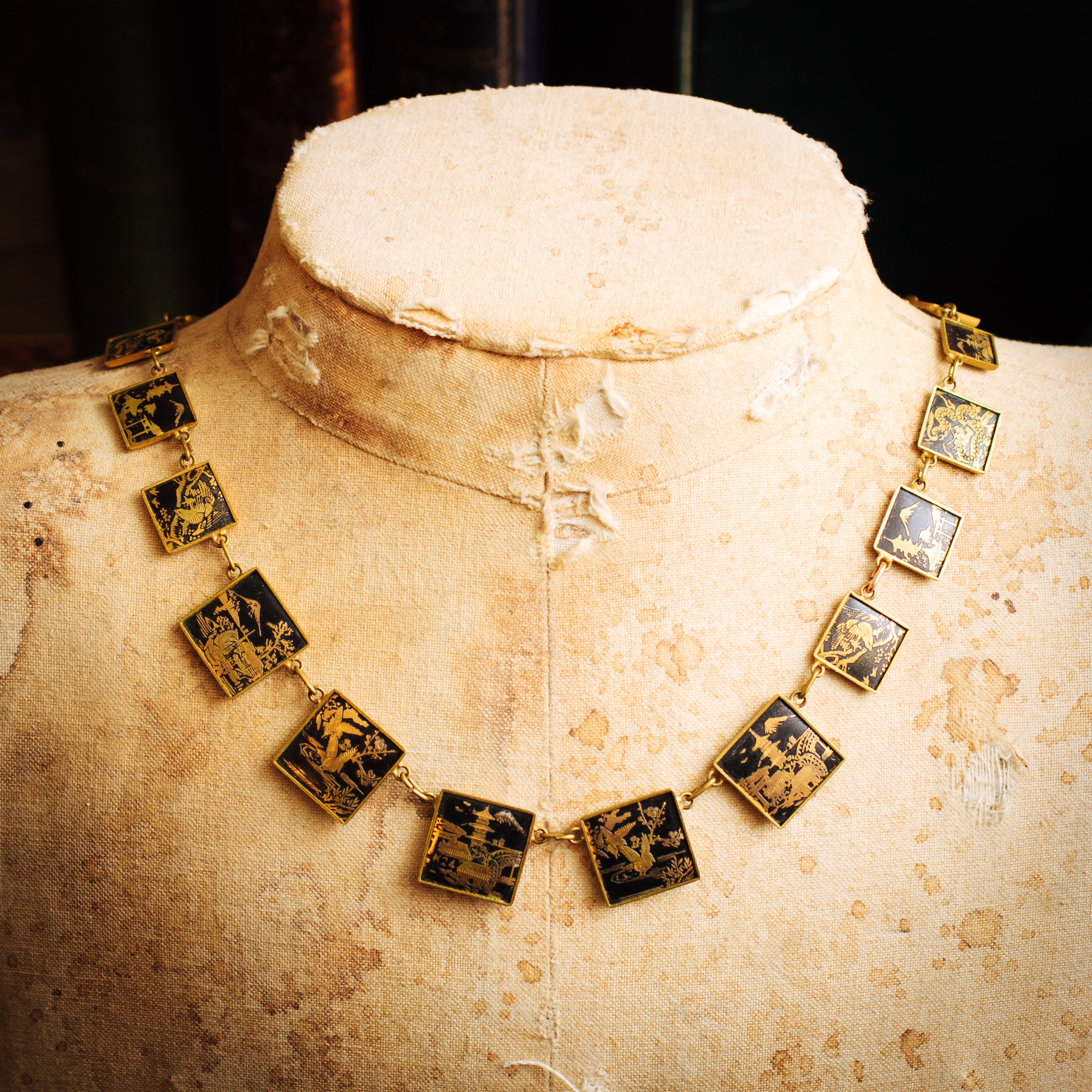 vintage jewelryえす Vintage Princess Pride Creations Rhinestone Silver Necklace