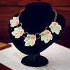 Vintage Enamelled Garland Necklace