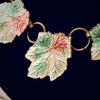 Vintage Enamelled Garland Necklace