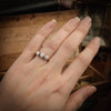 Antique Vintage Trilogy Diamond Engagement Ring