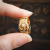 Date 1914 18ct Gold Buckle Wedding Ring