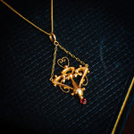 Antique Edwardian 9ct Gold Pendant 