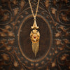 Circa 1860's Victorian Etruscan Revival Pendant