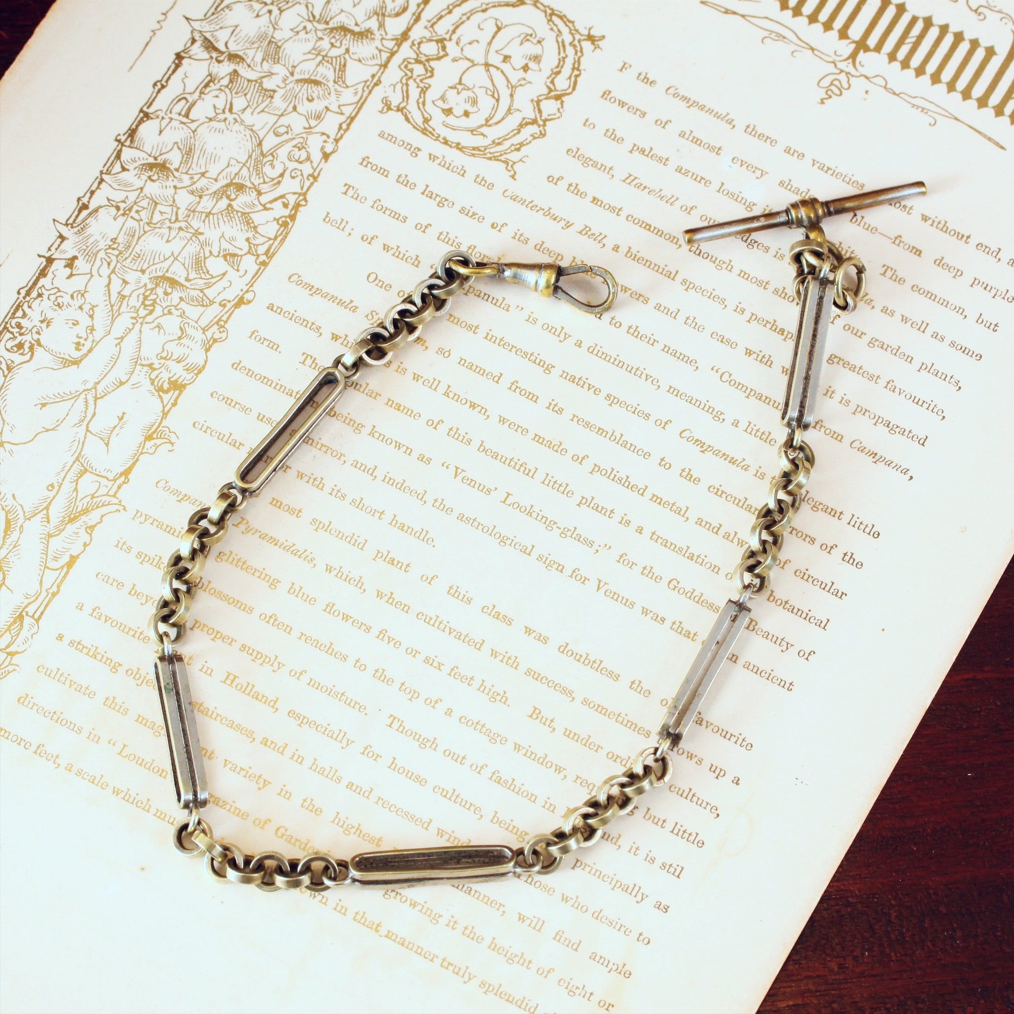 Vintage watch chain sales