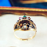 Exotic Vintage Thai Princess Harem Ring