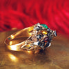 Exotic Vintage Thai Princess Harem Ring