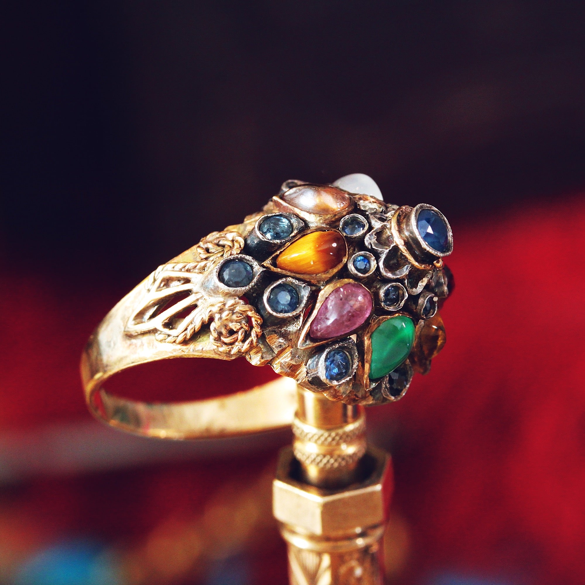 Vintage thai online princess ring