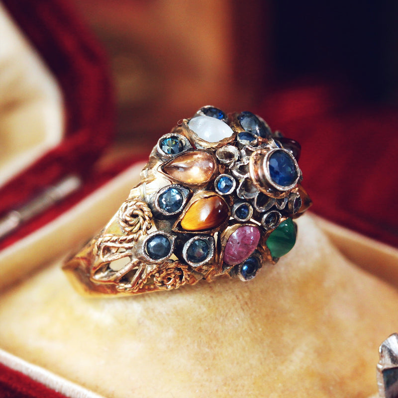 Vintage Thai Princess Harem Ring