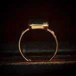 Noble Circa 1900 Arts & Crafts 18ct Gold Heliotrope Gent's Ring