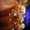 Mesmerising French Cannetille Natural Pearl & Diamond Earrings