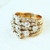 Breathtaking Antique Diamond Harem Ring