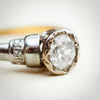Tempting 0.40ct Art Deco Diamond Solitaire Engagement Ring