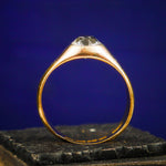 Uniquely Wonderful Date 1913 22ct Gold Paste Ring