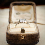 A Sparkly Sensation! Vintage Diamond Cluster Ring