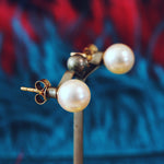 Cultured Pearl Earring Studs