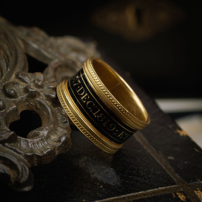 Antique Georgian Mourning Ring