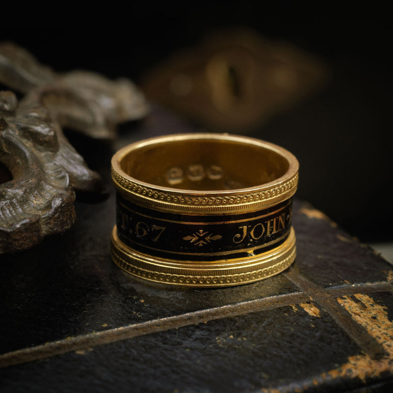 Antique Georgian Mourning Ring
