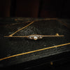 Antique Vintage Diamond Pearl Brooch