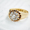 Date 1902 Diamond Cluster Ring