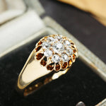 Date 1902 Diamond Cluster Ring