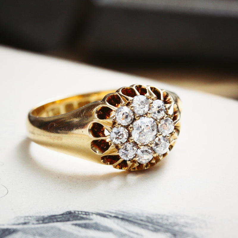Romantic vintage sales engagement rings