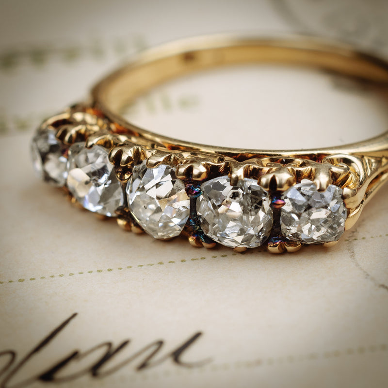 Antique Vintage Diamond Engagement Ring