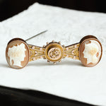 Classical Inspiration Victorian Cameo Brooch