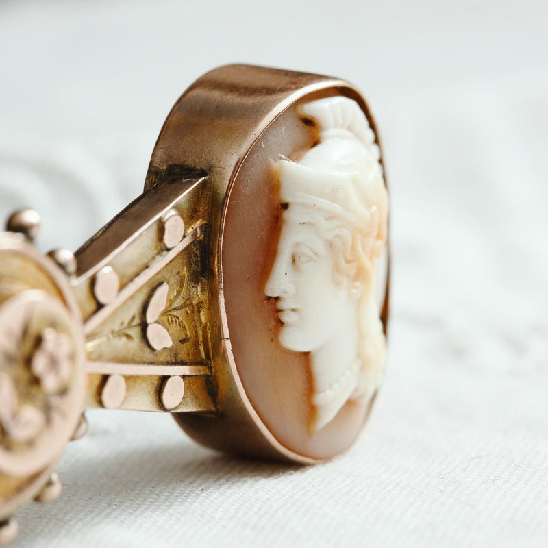 Classical Inspiration Victorian Cameo Brooch