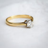 Understated Perfection! Vintage Mid Century Diamond Engagement Ring