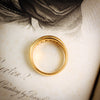 Handsomely Antique Victorian Gent's Diamond Band Ring
