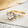 An Especially Fancy Vintage Diamond Engagement Ring