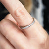 Diamond & 18ct White Gold Full Eternity Ring
